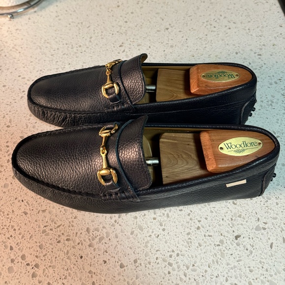 Oliver Cabell Driver Size 9 - Navy Pebbled HB